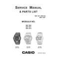 CASIO QW1656 Service Manual