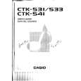 CASIO CTK533 Owners Manual