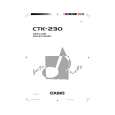 CASIO CTK-230 Owners Manual