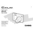 CASIO EXZ3 Owners Manual
