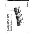 CASIO CT430 Owners Manual