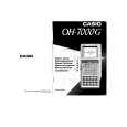 CASIO OH7000G Owners Manual