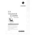 CASIO E10 Owners Manual