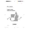 CASIO PS-3000 Owners Manual