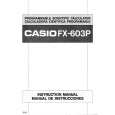 CASIO FX603P Owners Manual