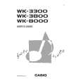 CASIO WK-3300 Owners Manual