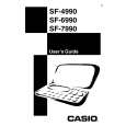 CASIO SF-4990 User Guide