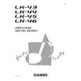 CASIO LK-44 Owners Manual