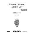 CASIO QW1745 (SM546) Service Manual