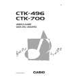 CASIO CTK496 Owners Manual