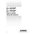CASIO FX3650P Owners Manual
