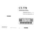 CASIO CT770 Owners Manual