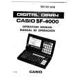 CASIO SF4000 Owners Manual