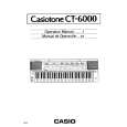 CASIO CT6000 Owners Manual