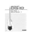 CASIO DG10 Owners Manual
