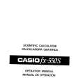CASIO FX-550S Owners Manual
