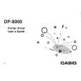 CASIO DP8000 Owners Manual