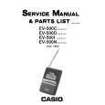 CASIO EV500C Service Manual