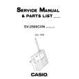 CASIO EV2500C/I/N Service Manual