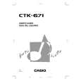 CASIO CTK671 Owners Manual