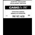 CASIO FX590 Owners Manual