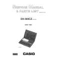 CASIO DX500CZ Service Manual