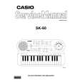 CASIO SK60 Service Manual