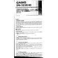 CASIO DN20 Owners Manual