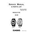 CASIO QW1825 (SM586) Service Manual