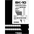 CASIO SK10 Owners Manual