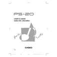 CASIO PS20 Owners Manual