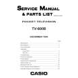 CASIO TV600B Service Manual