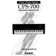 CASIO CPS-700 Owners Manual