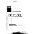 CASIO FR3100 Owners Manual