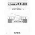 CASIO KX101 Owners Manual