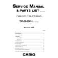 CASIO TV-600G Service Manual