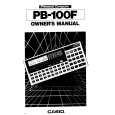 CASIO PB100 Owners Manual