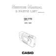 CASIO QV-770 Service Manual